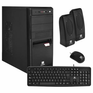 PC DE ESCRITORIO / INTEL CELERON / 4GB RAM / 120 GB SSD / 500 GB HDD